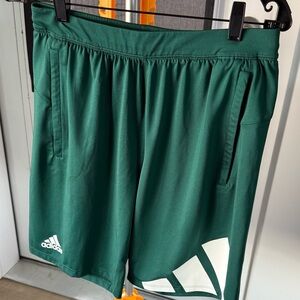 Adidas Prime Green Aeroready Men's Athletic Shorts